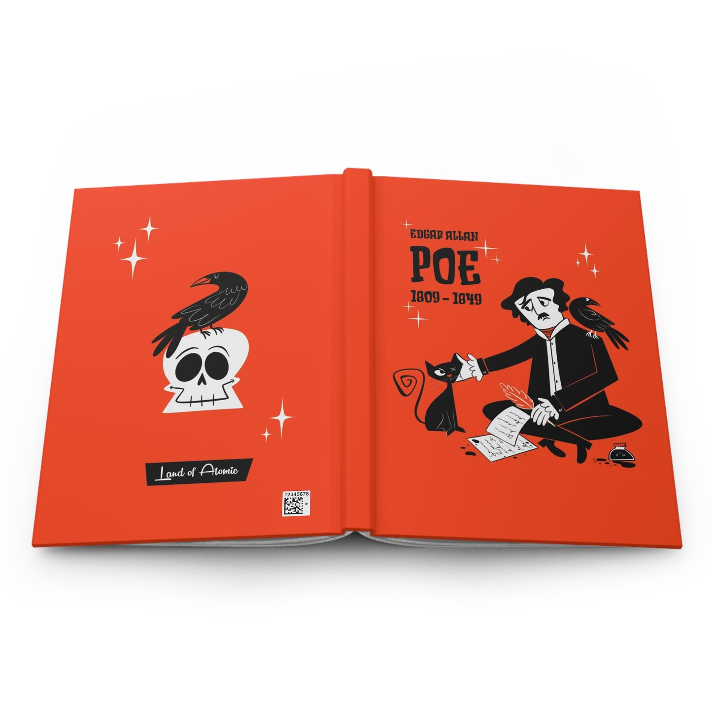 Edgar Allan Poe; Lined journal