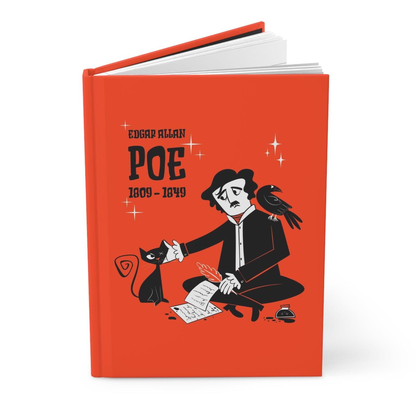 Edgar Allan Poe; Lined journal