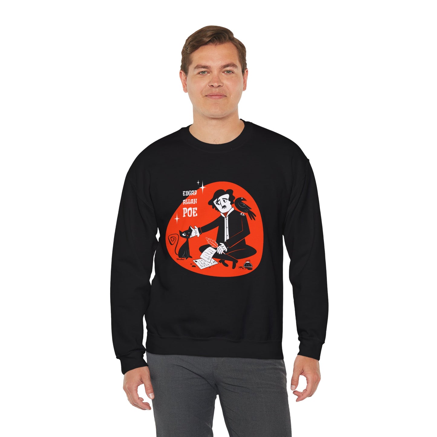 Poe’s Cat, unisex sweatshirt