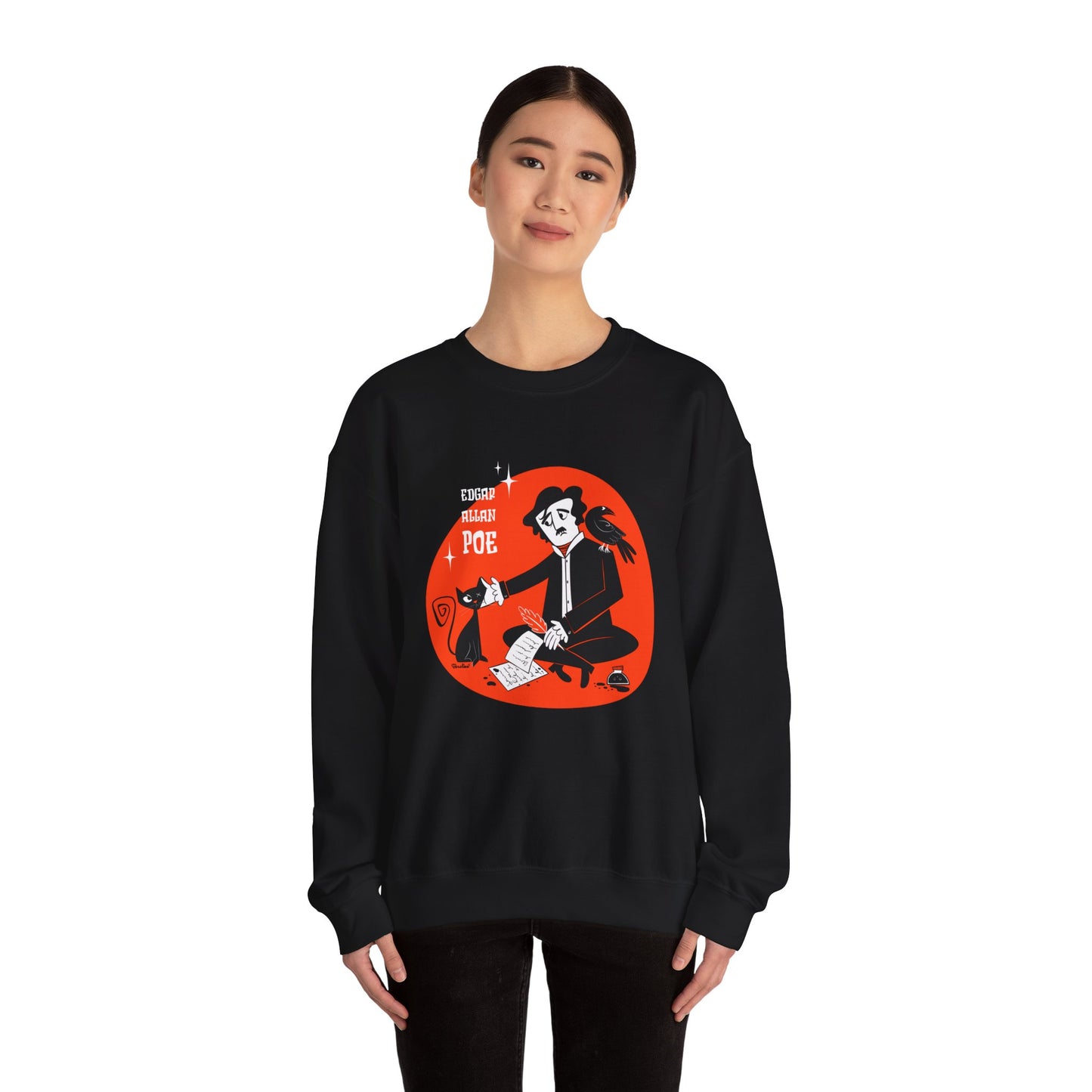 Poe’s Cat, unisex sweatshirt