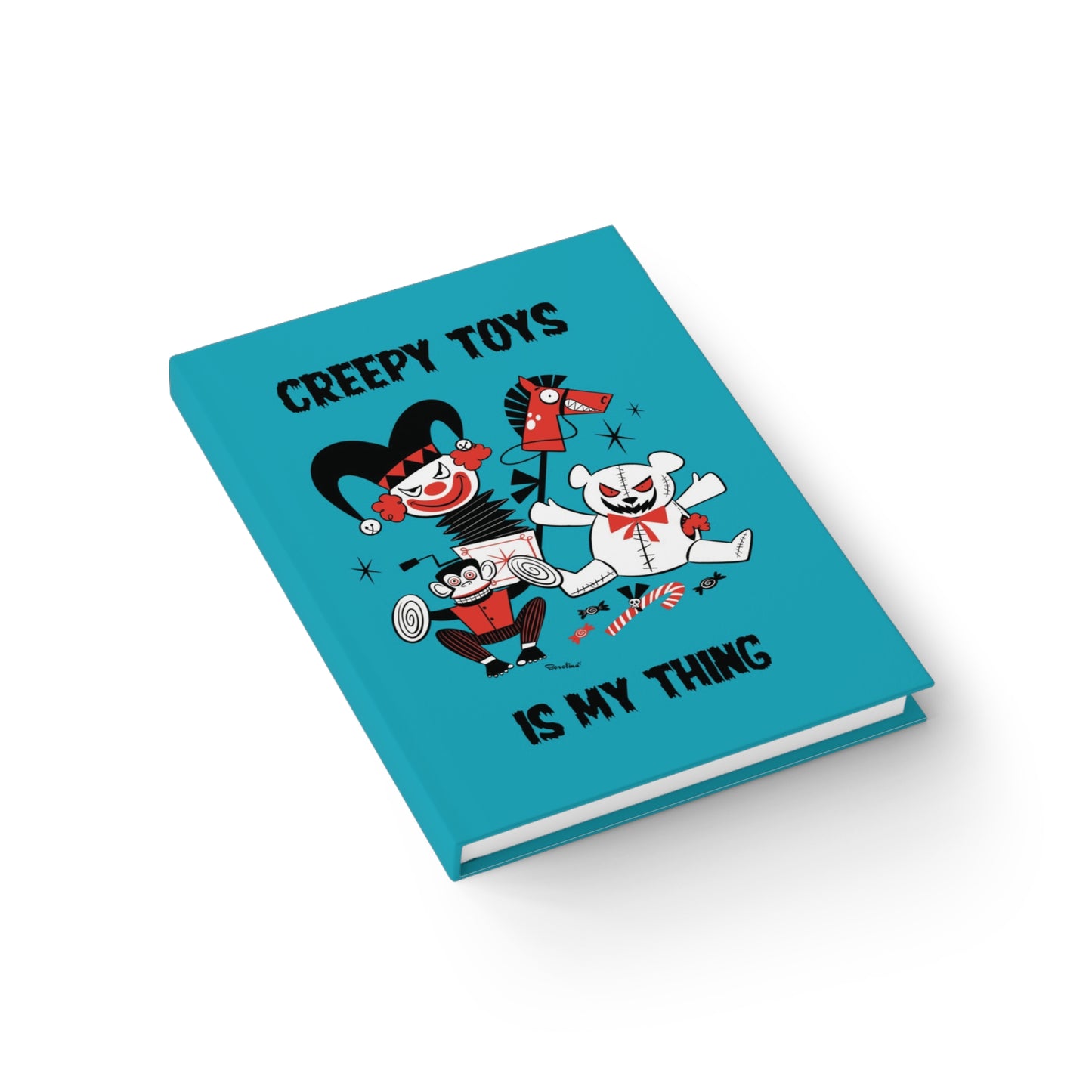 Creepy Toys Blank Journal