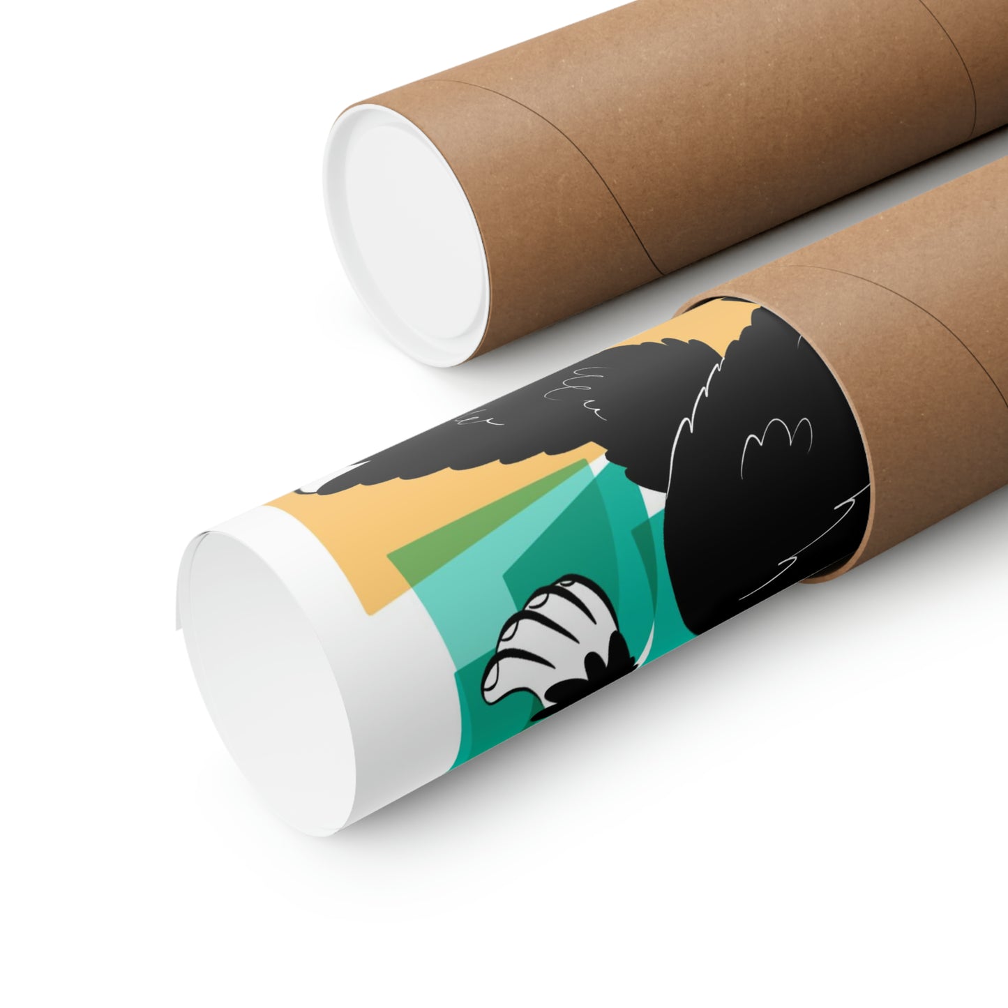 I believe in Bigfoot; square print