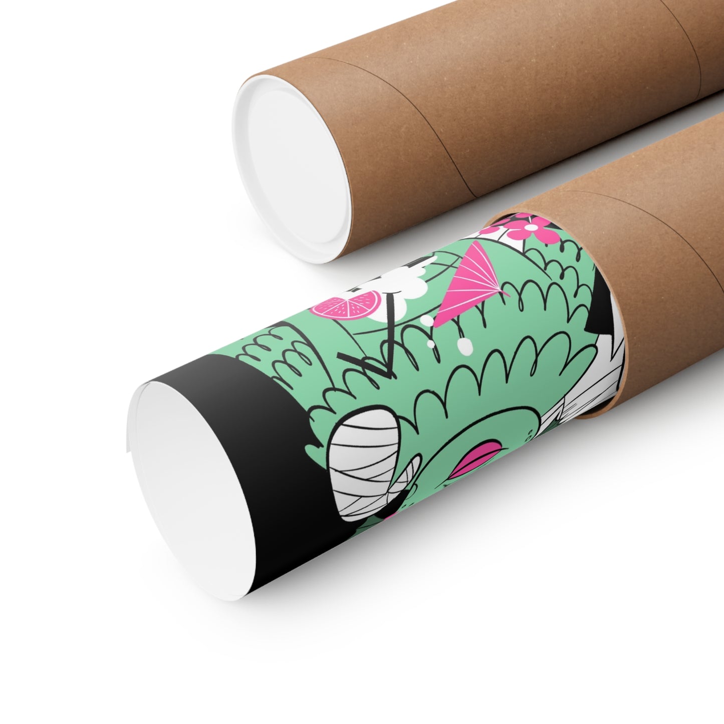 Classic Hollywood Monsters, square art print