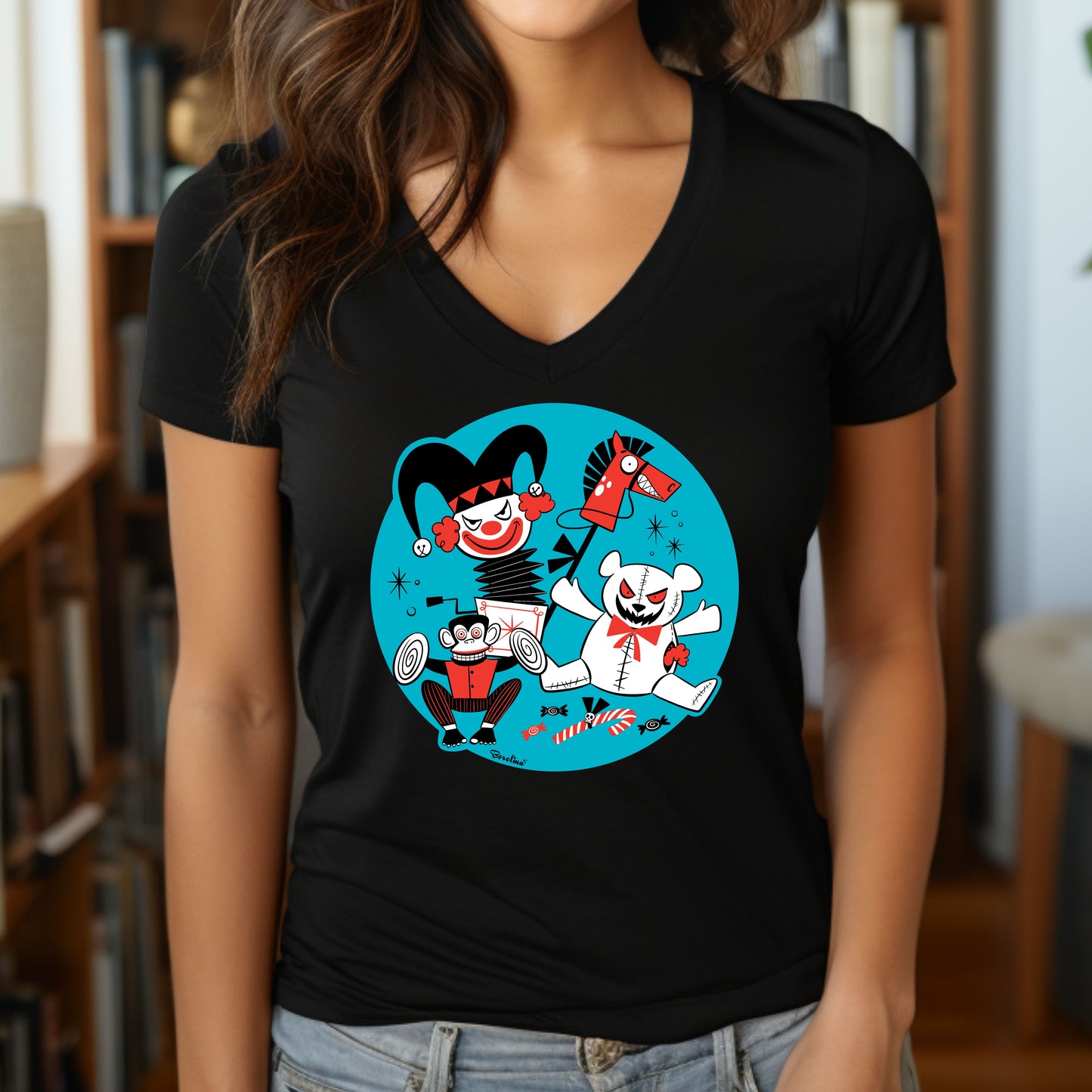 Ladies' V-Neck T-Shirt