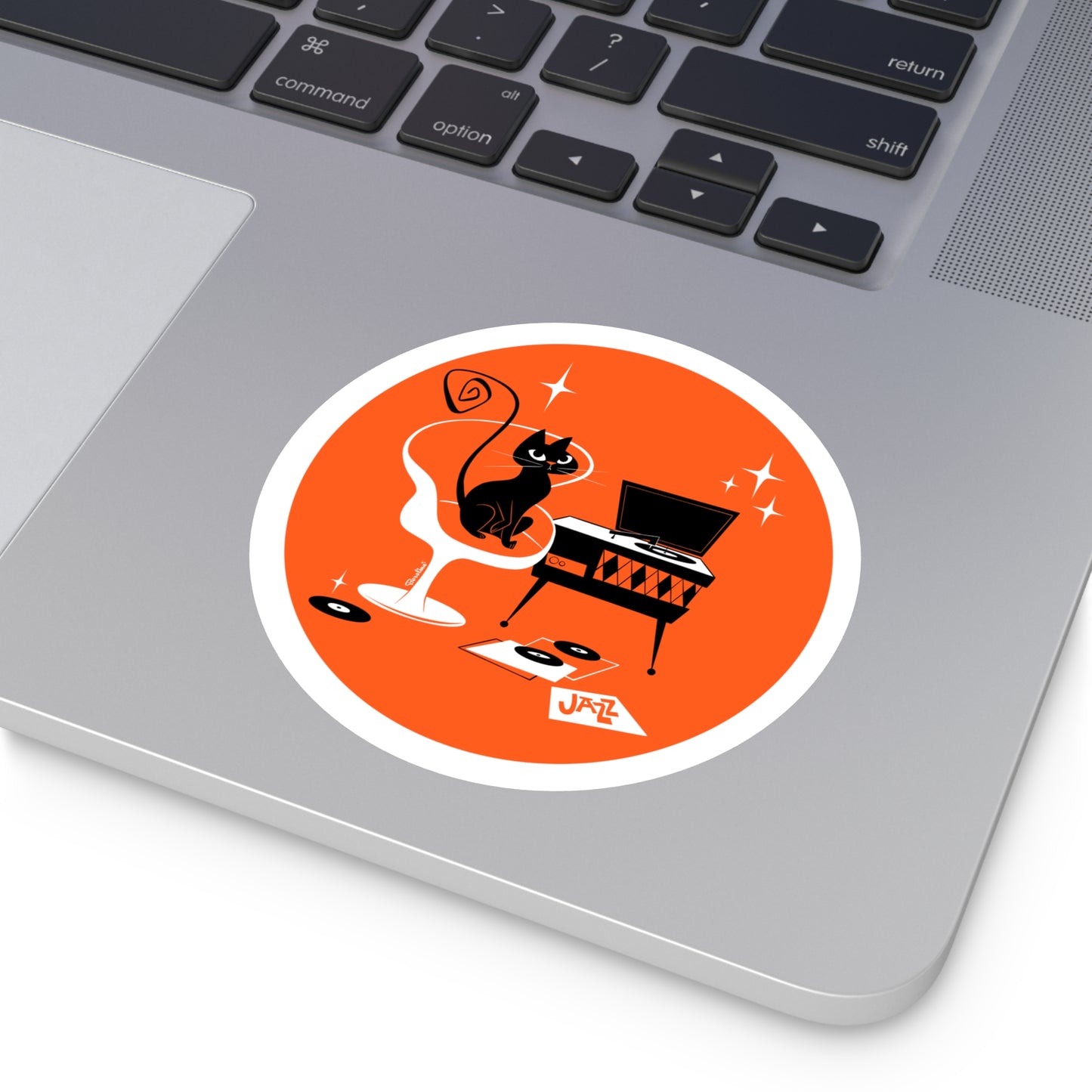 Jazz Cat Sticker