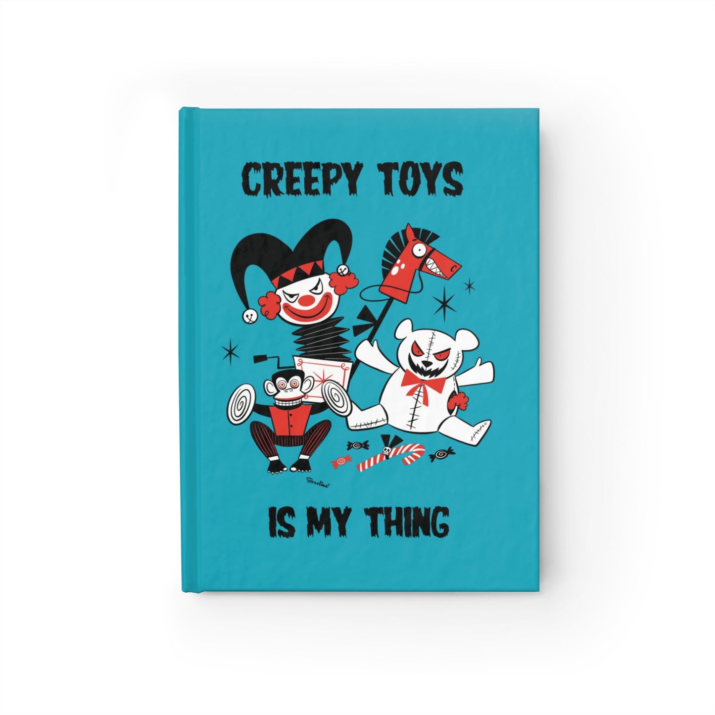 Creepy Toys Blank Journal