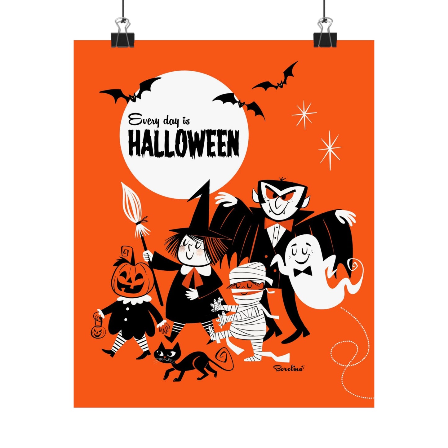 Halloween Parade, rectangular poster