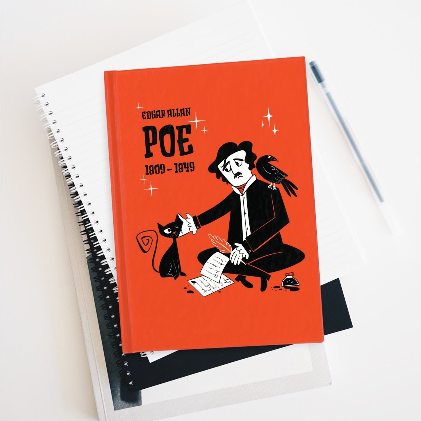 Edgar Allan Poe; Blank journal