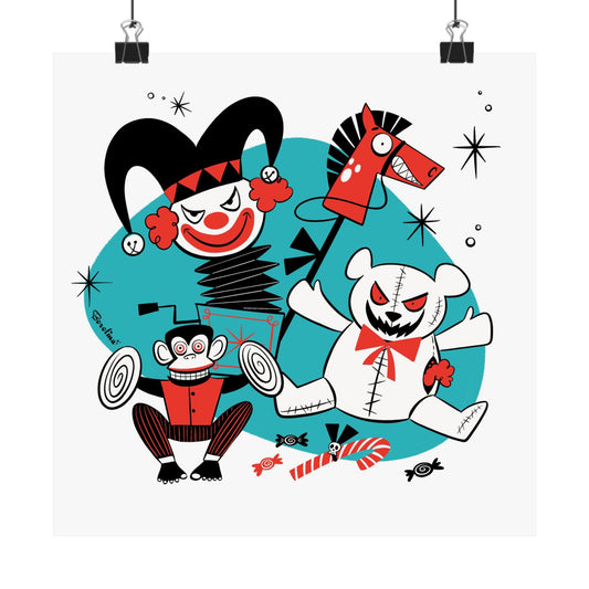 Creepy Toys Print