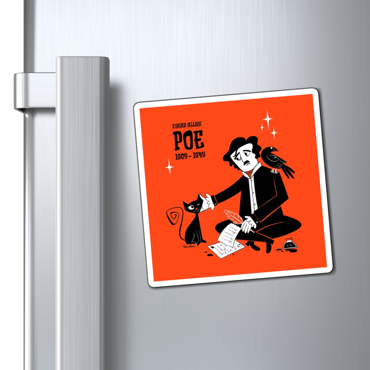Poe’s cat; Magnet