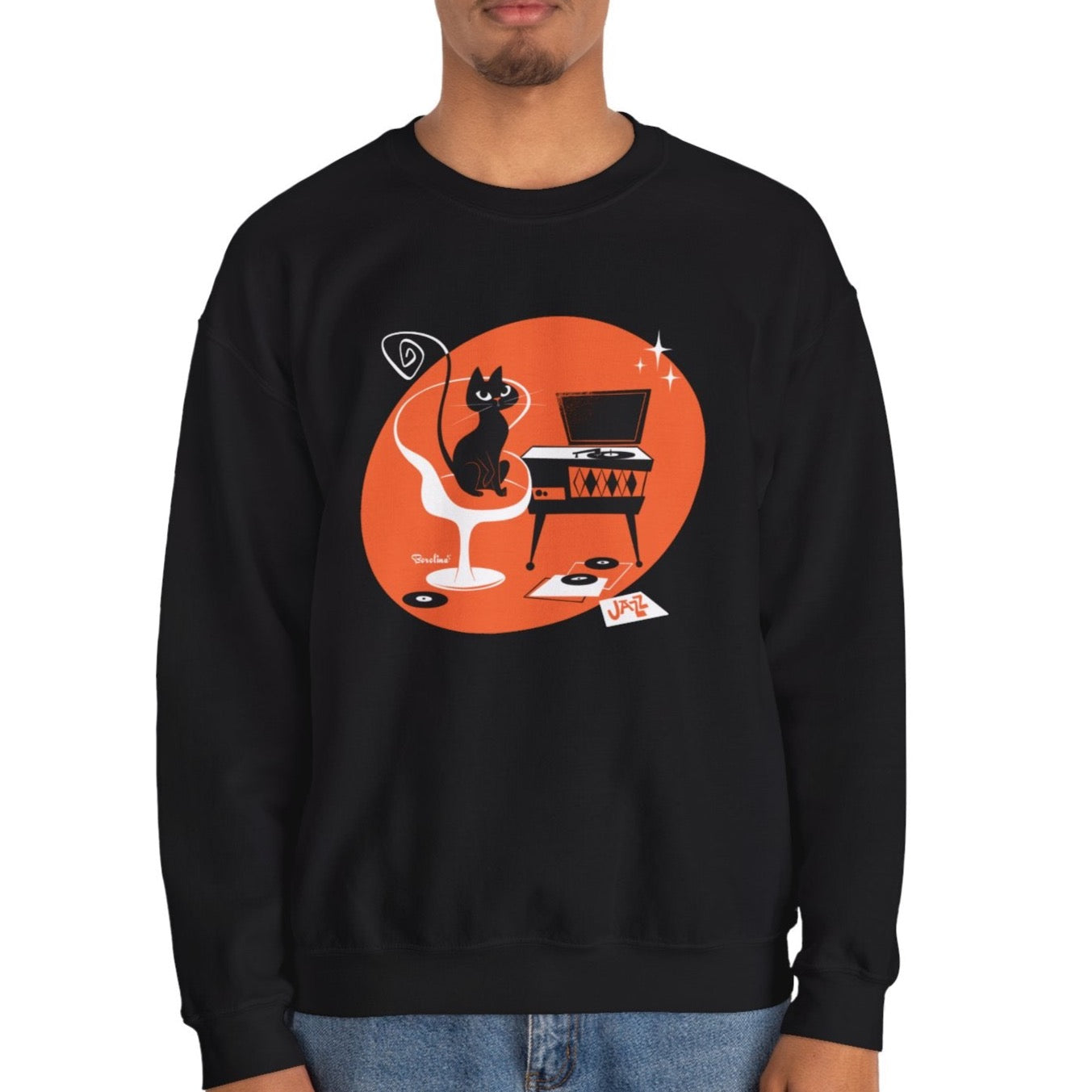 Jazz Cat Sweatshirt