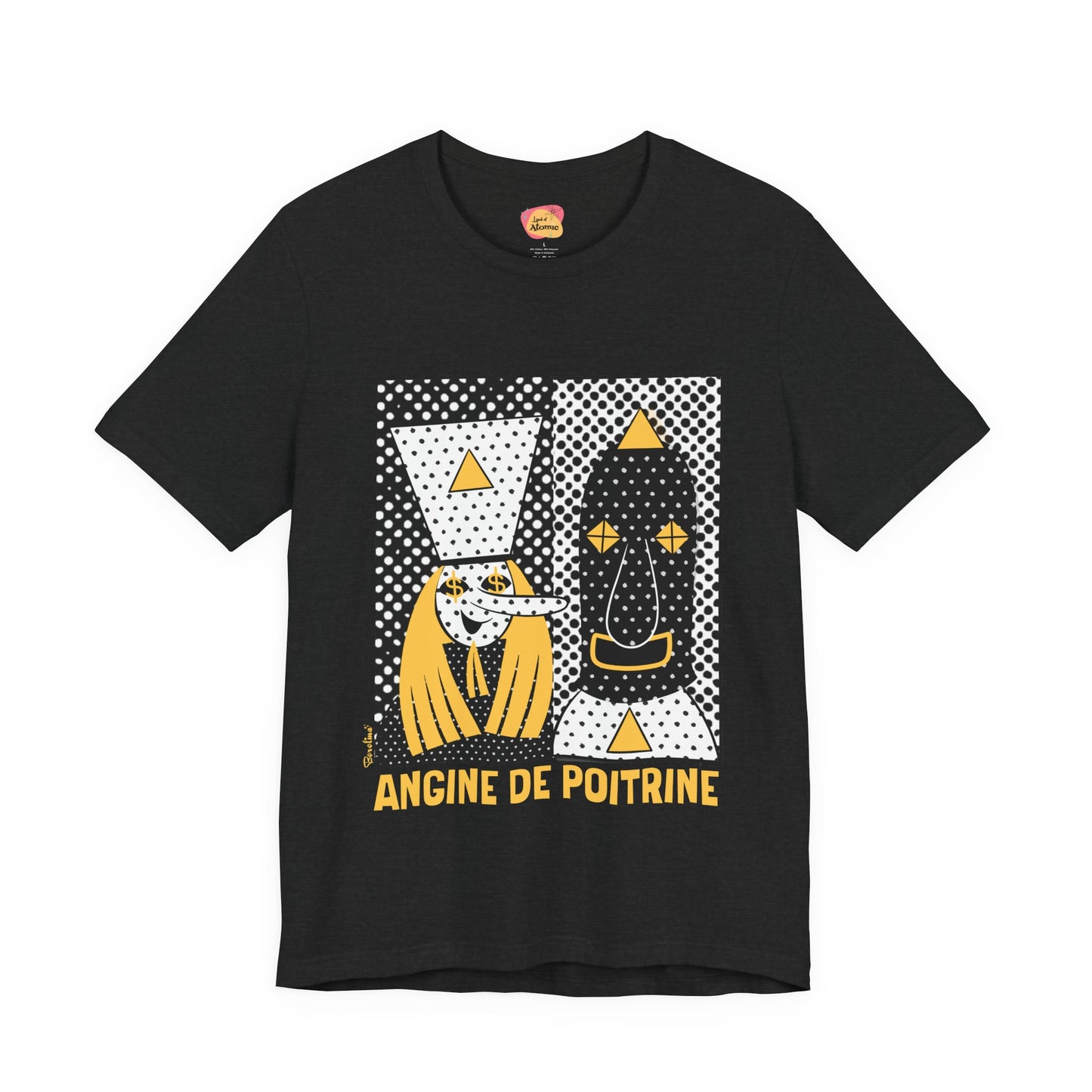 Angina de pecho, camiseta
