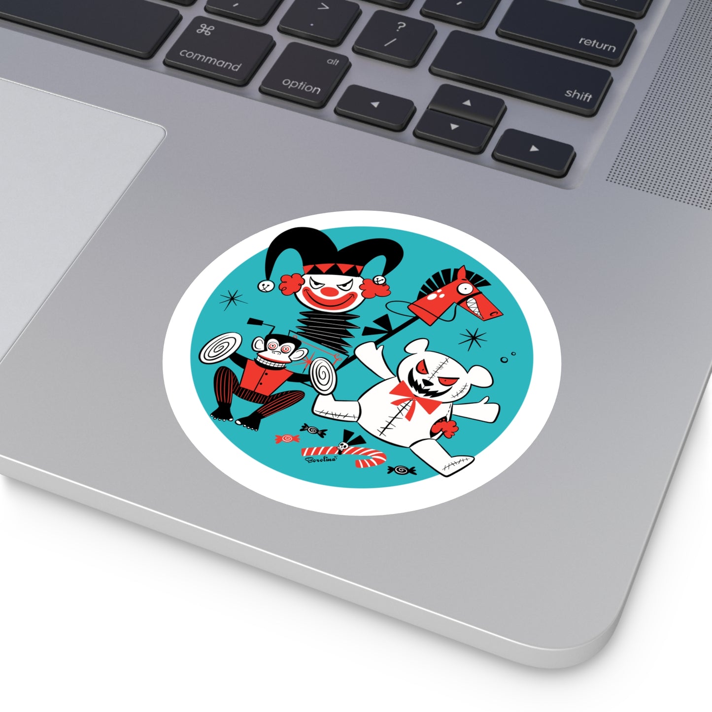 Creepy Toys Sticker