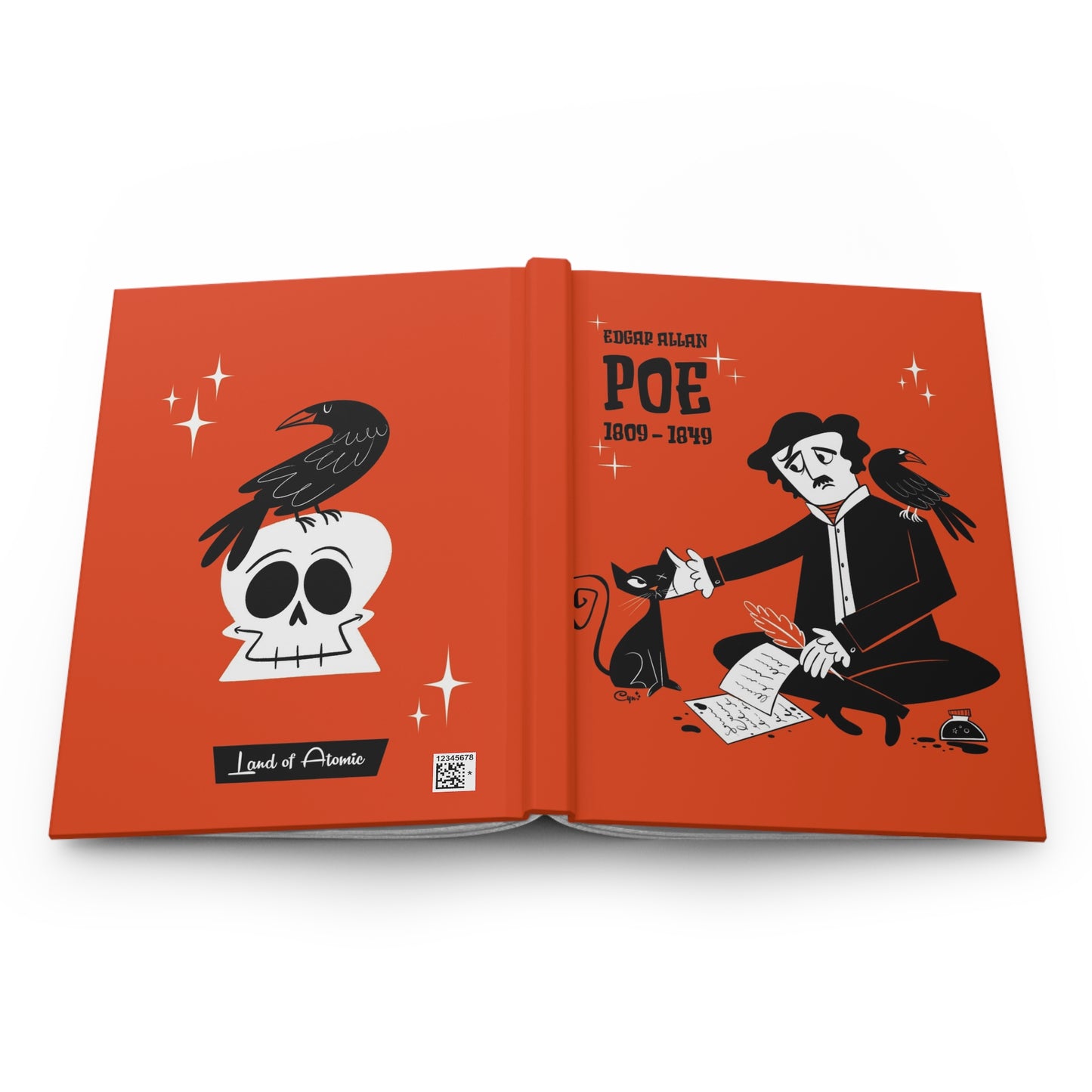 Allan Poe Lined Journal