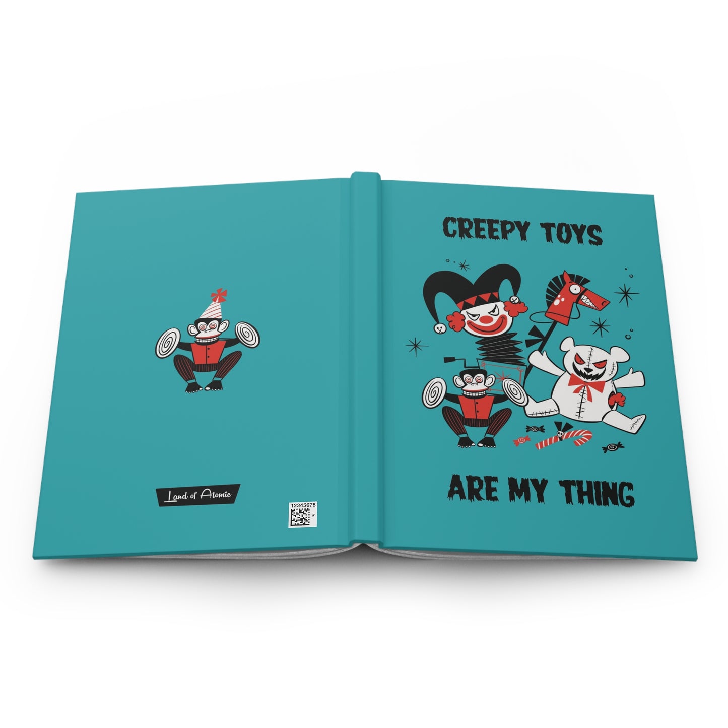 Creepy Toys Lined Journal