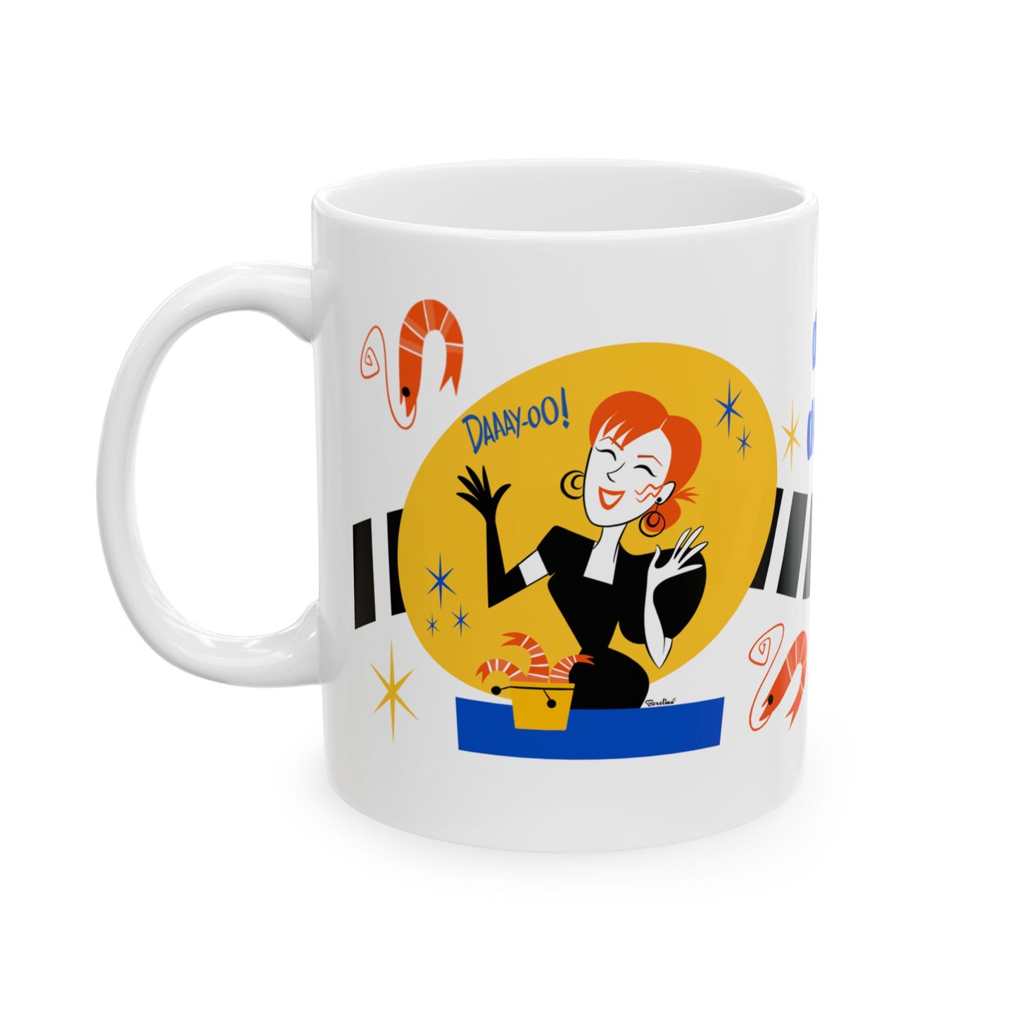 Taza de cerámica Delia Deetz 11oz/15oz