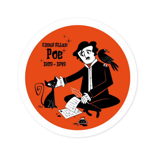 Allan Poe Sticker