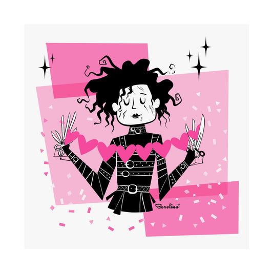 Edward; Square art print