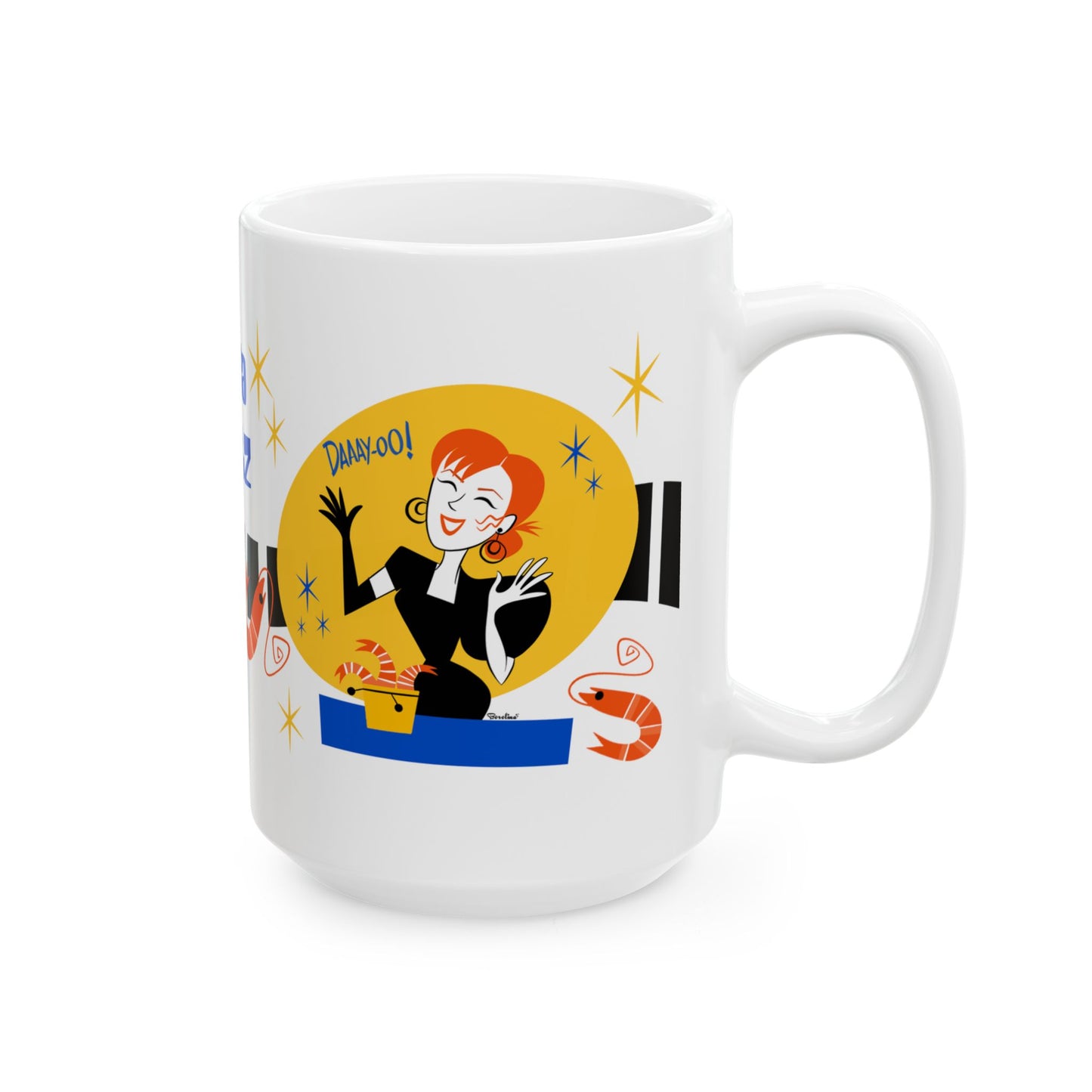 Taza de cerámica Delia Deetz 11oz/15oz
