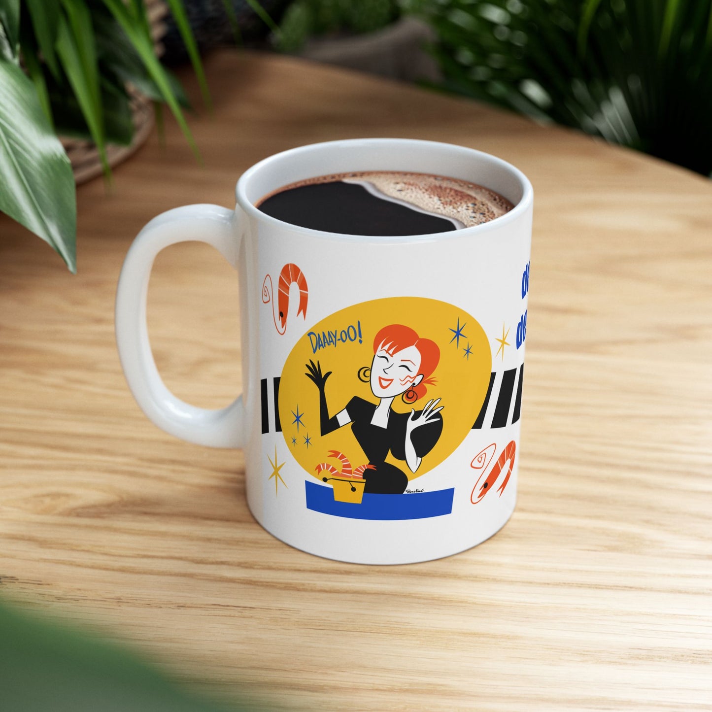 Taza de cerámica Delia Deetz 11oz/15oz