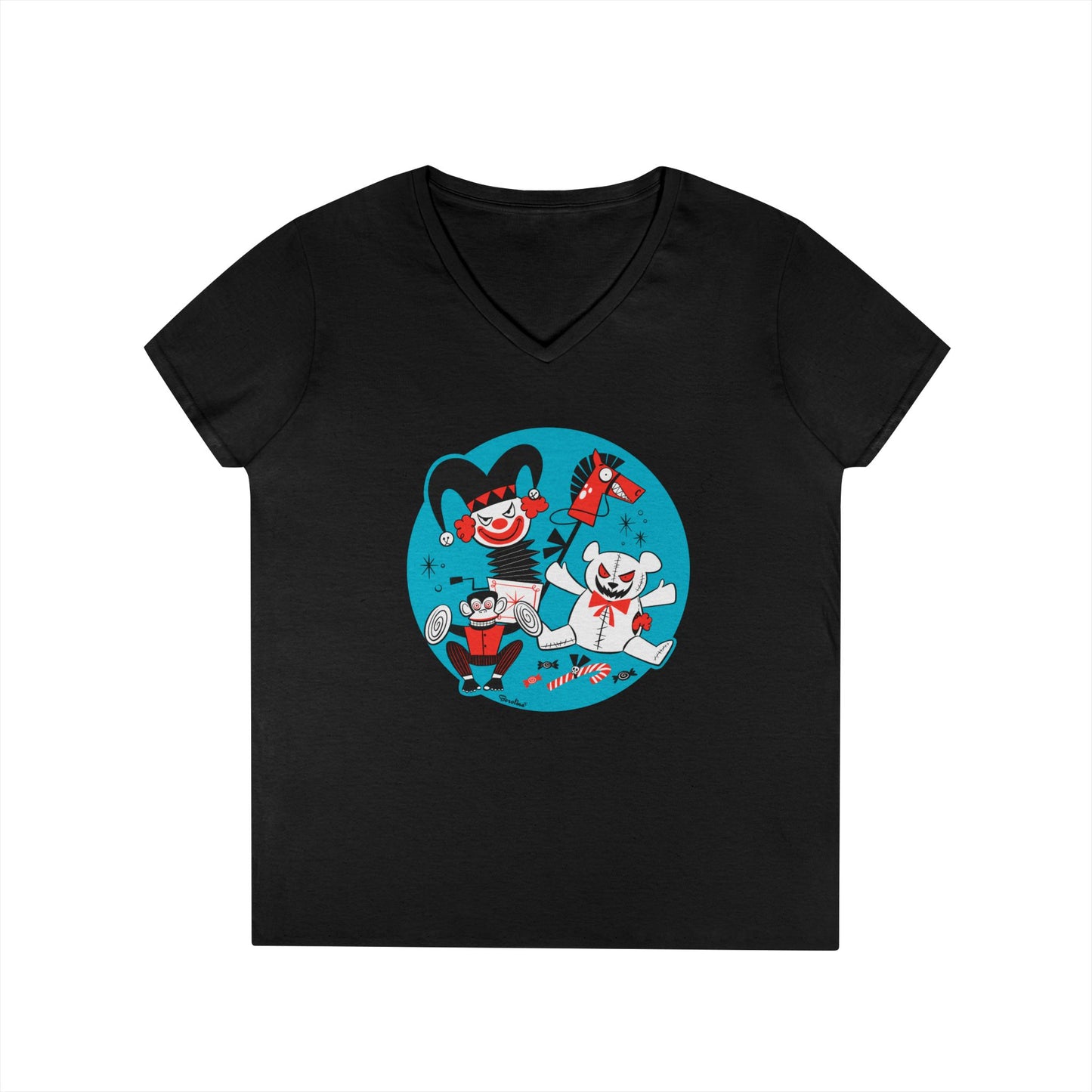 Ladies' V-Neck T-Shirt