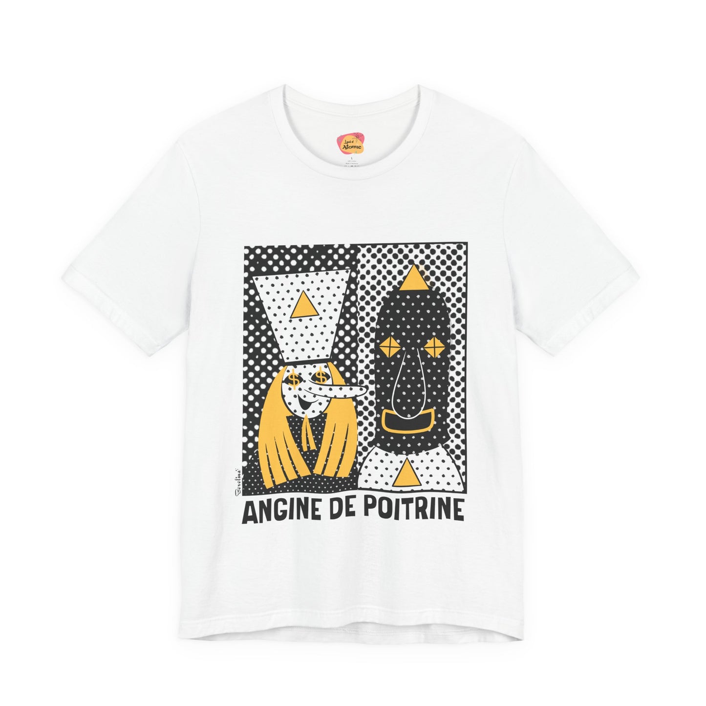 Angina de pecho, camiseta