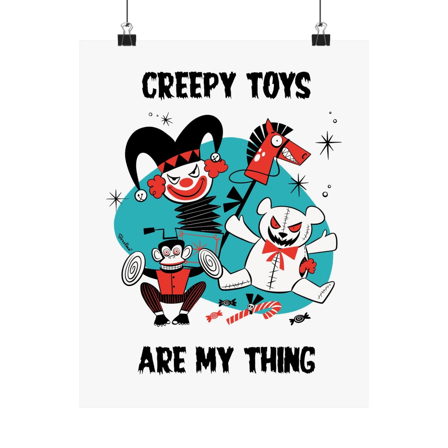 Creepy Toys Poster