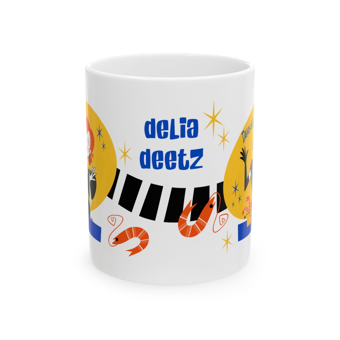Taza de cerámica Delia Deetz 11oz/15oz