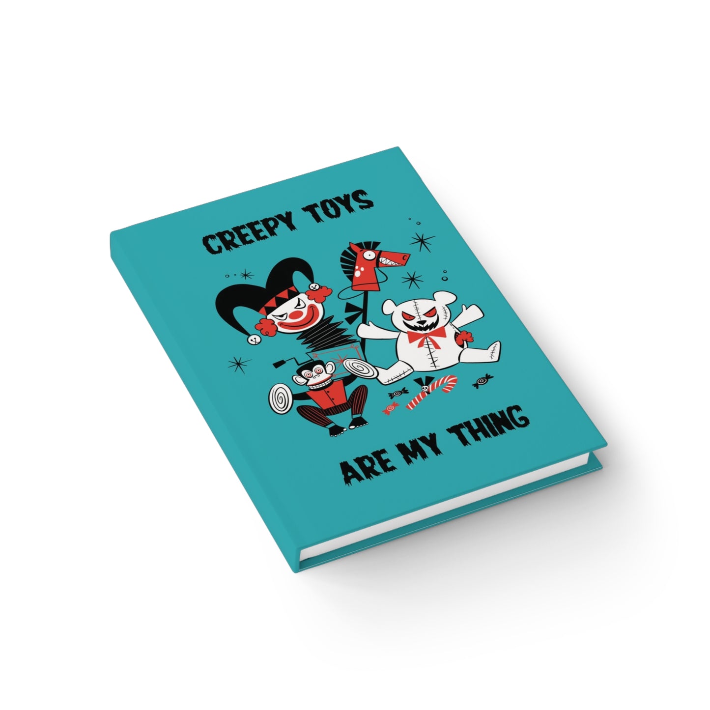 Creepy Toys Blank Journal