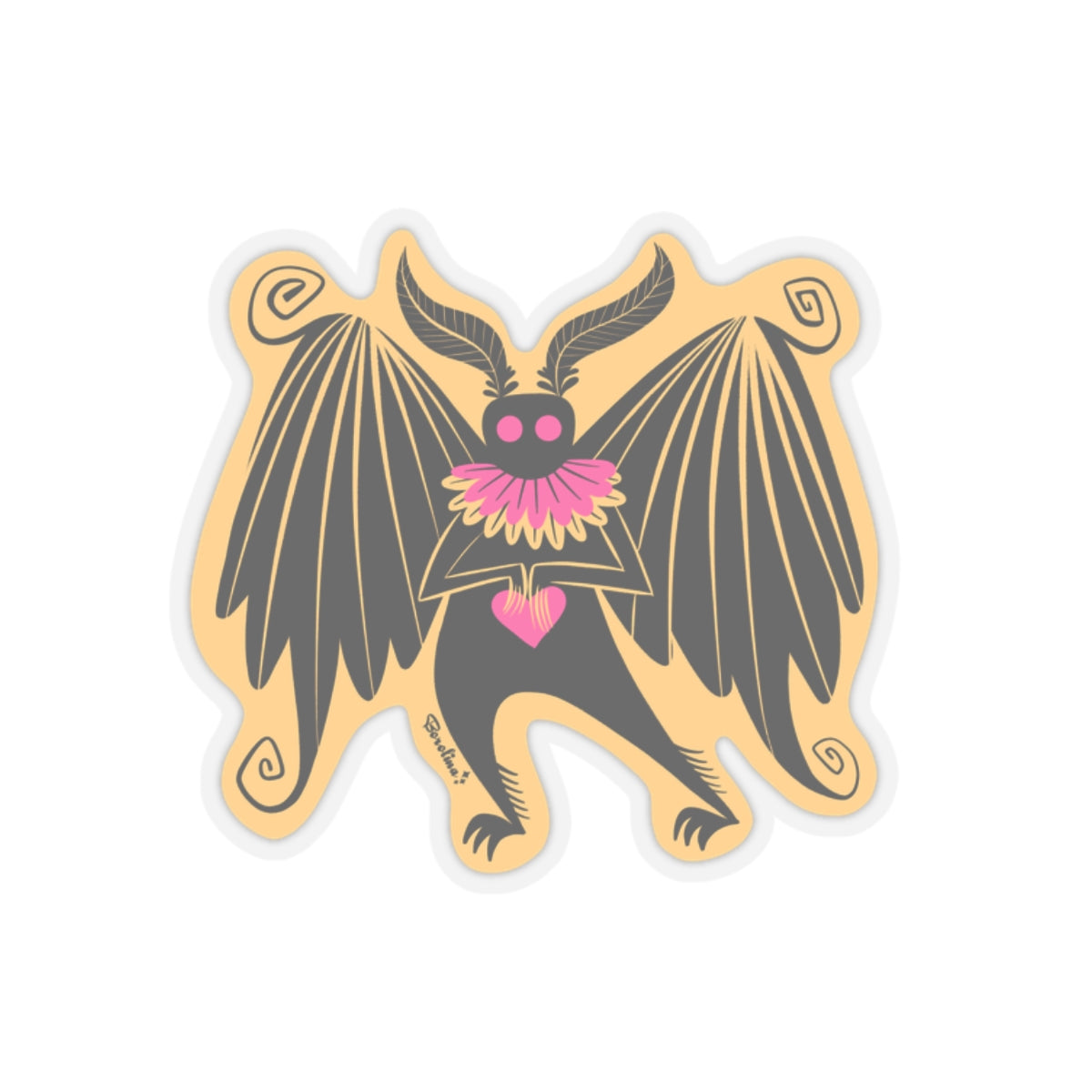 Mothman Sticker 2