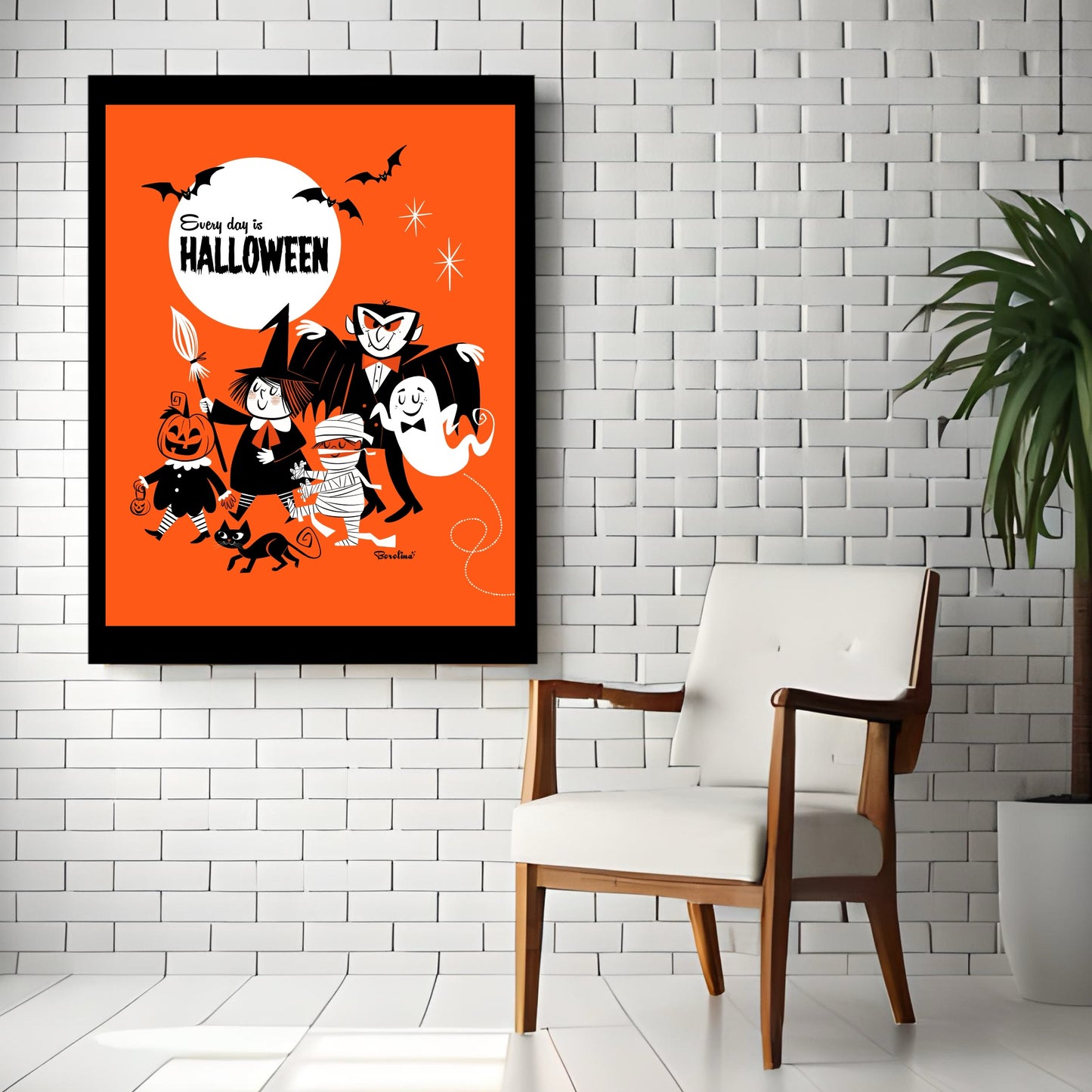 Halloween Parade, rectangular poster