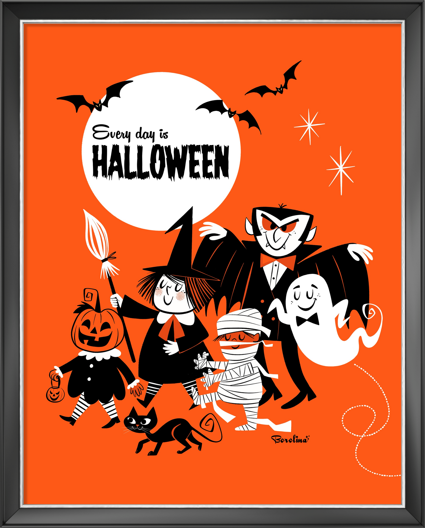 Halloween Parade, rectangular poster