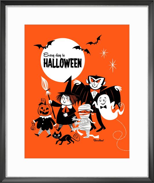 Halloween Parade, rectangular poster
