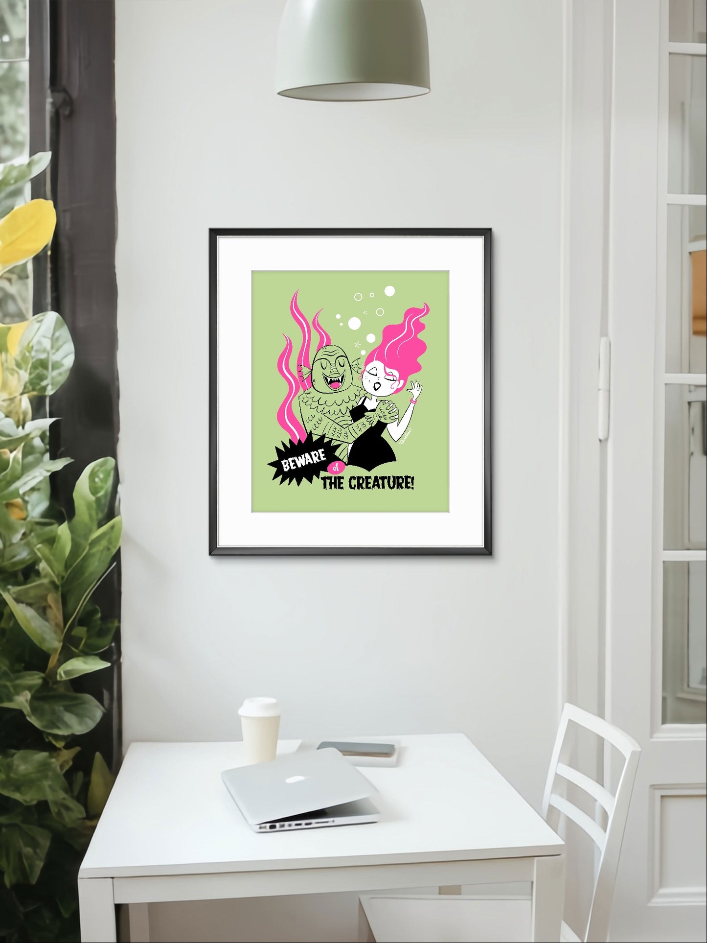 Beware of the Creature, rectangular poster
