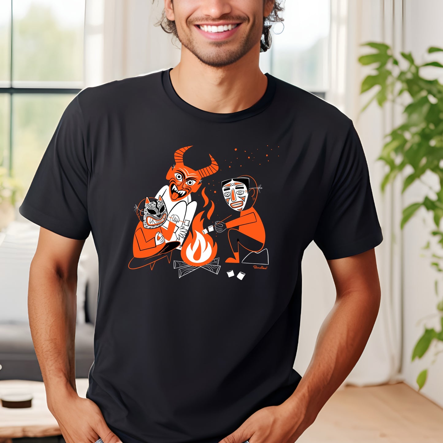 Bonfire Masquerade, Unisex T-shirt