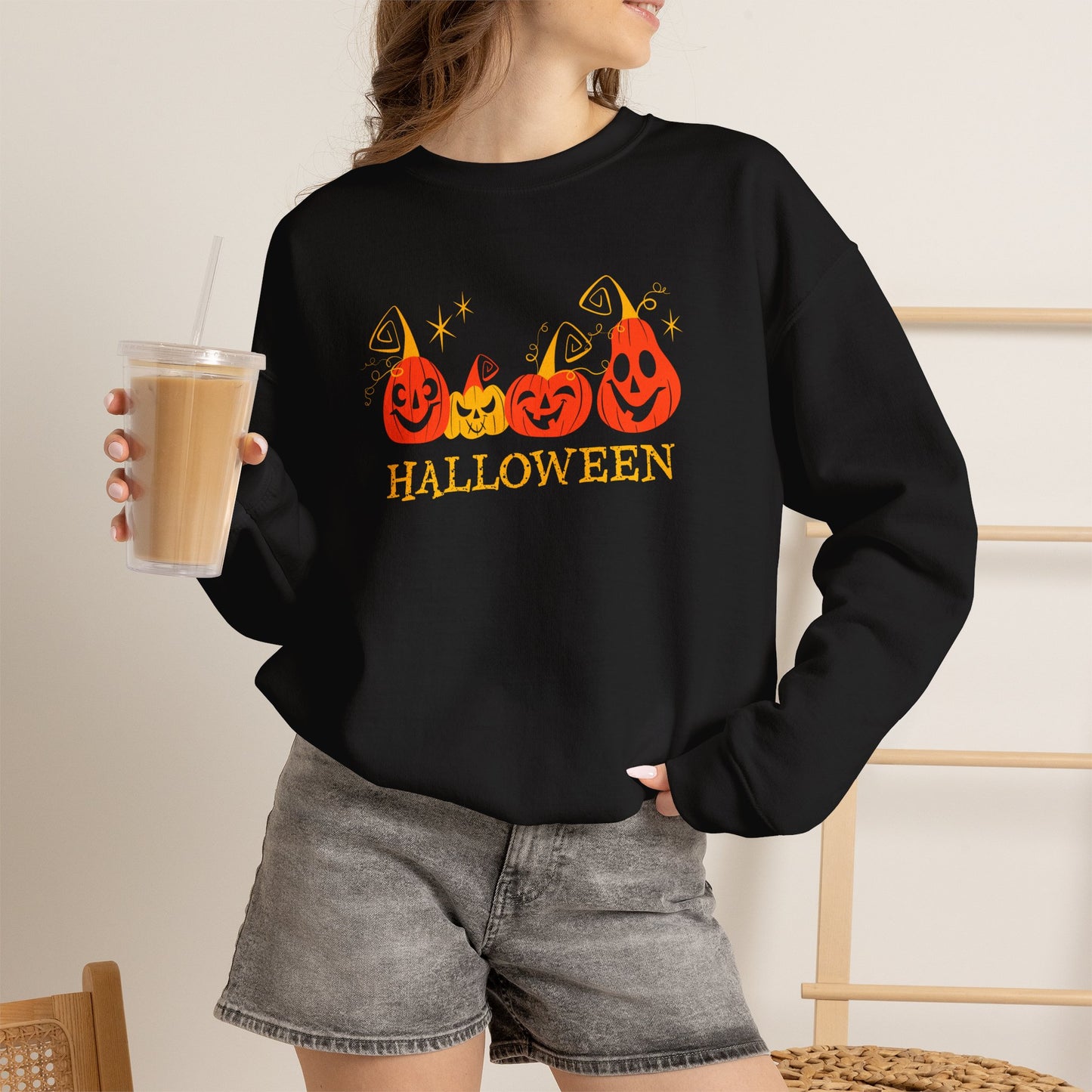 Halloween Pumpkins Sweatshirt
