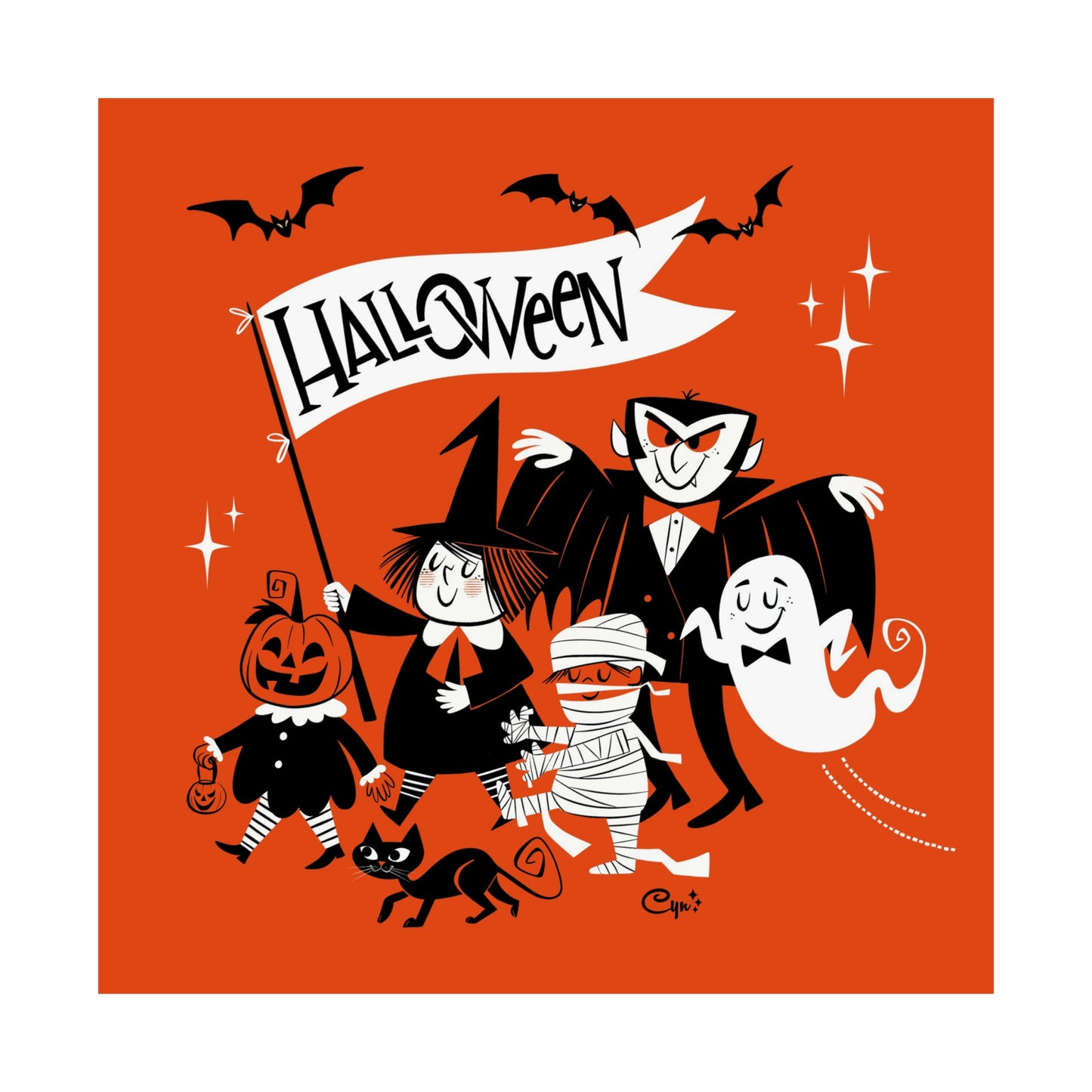 Halloween Parade Print