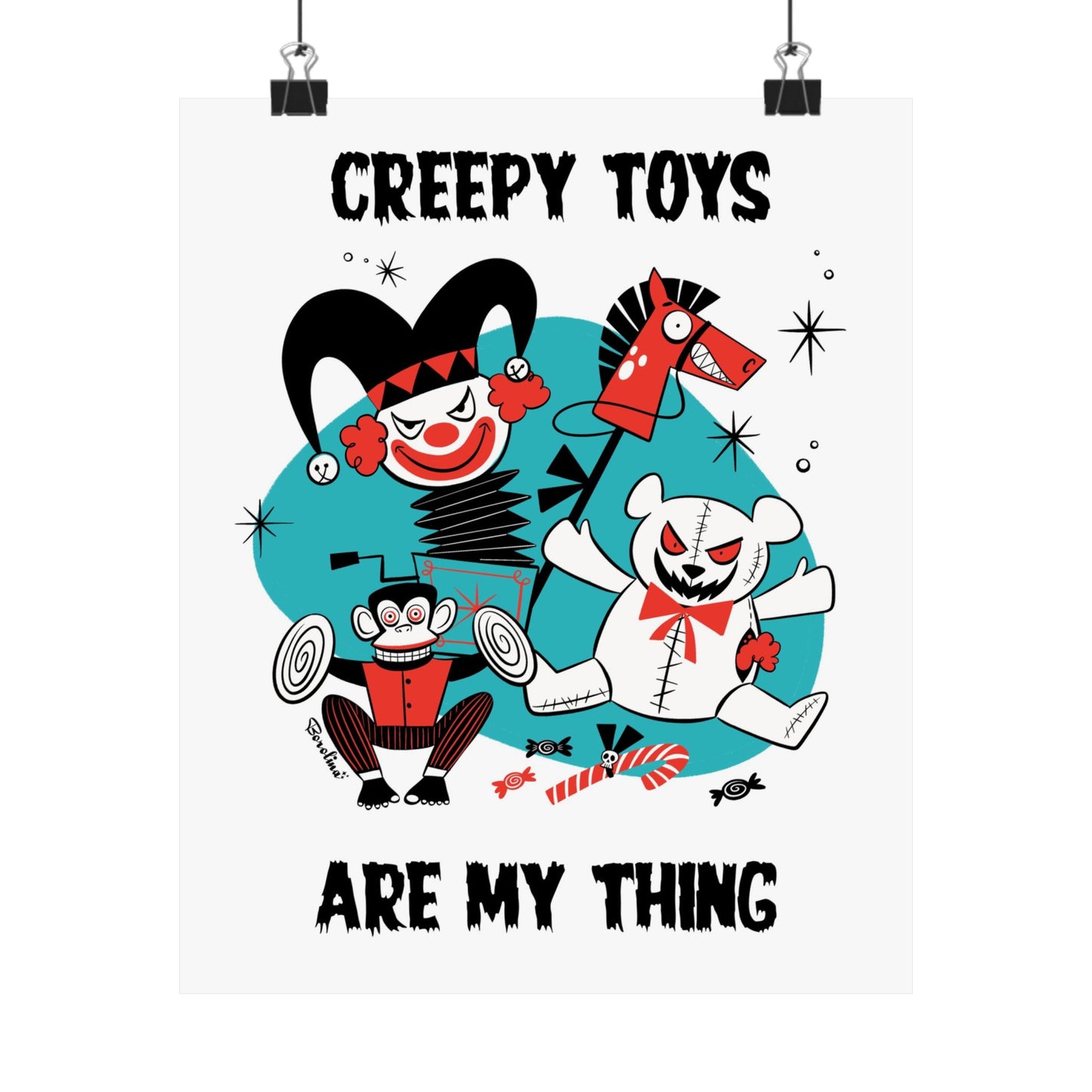 Creepy Toys Poster