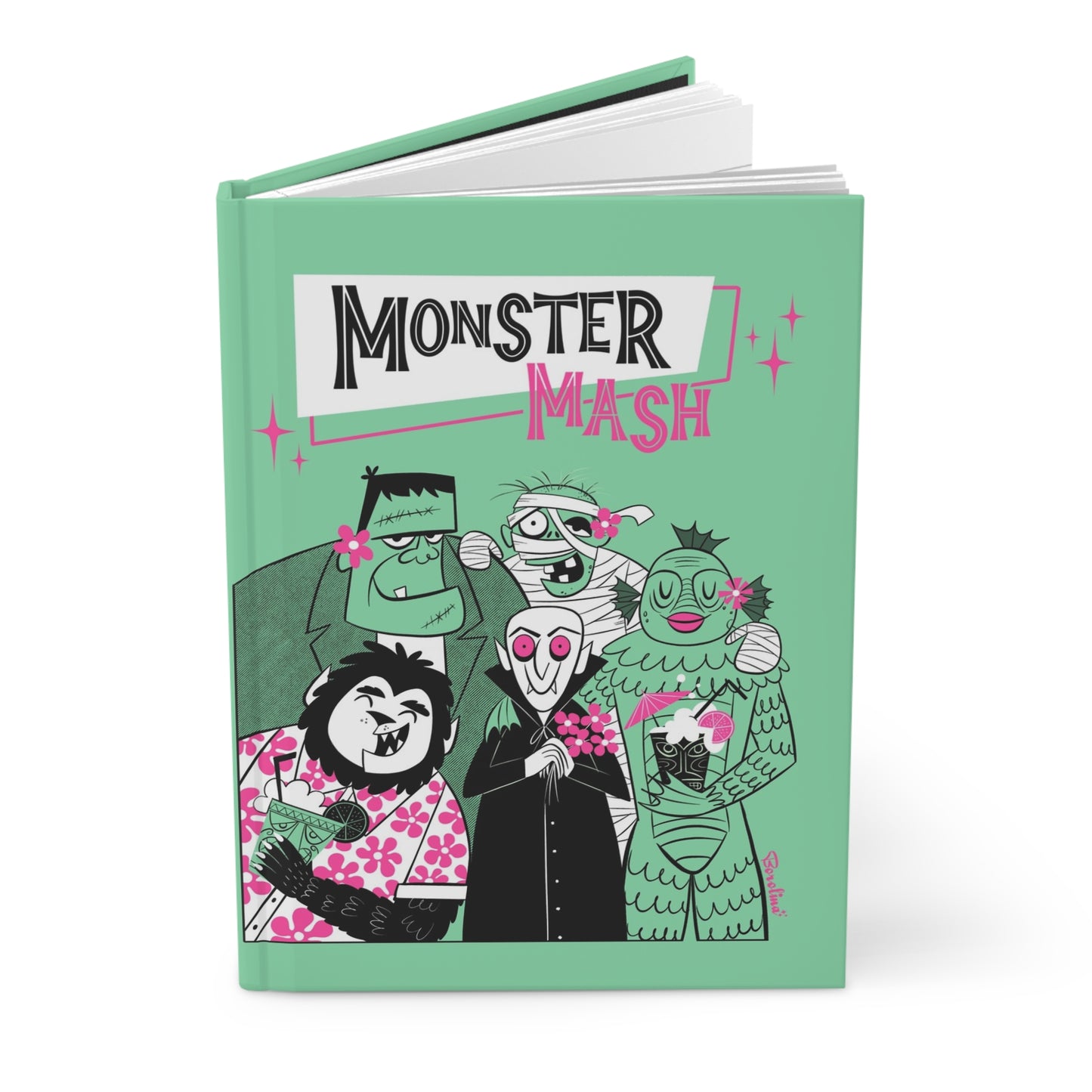 Classic Monsters Lined Journal