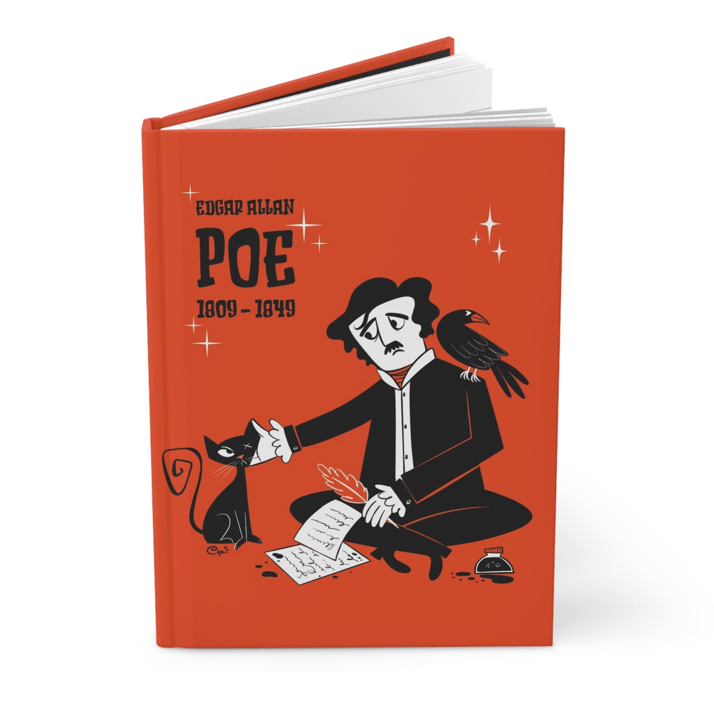 Allan Poe Lined Journal