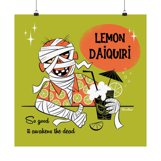 Lemon Mummy Print