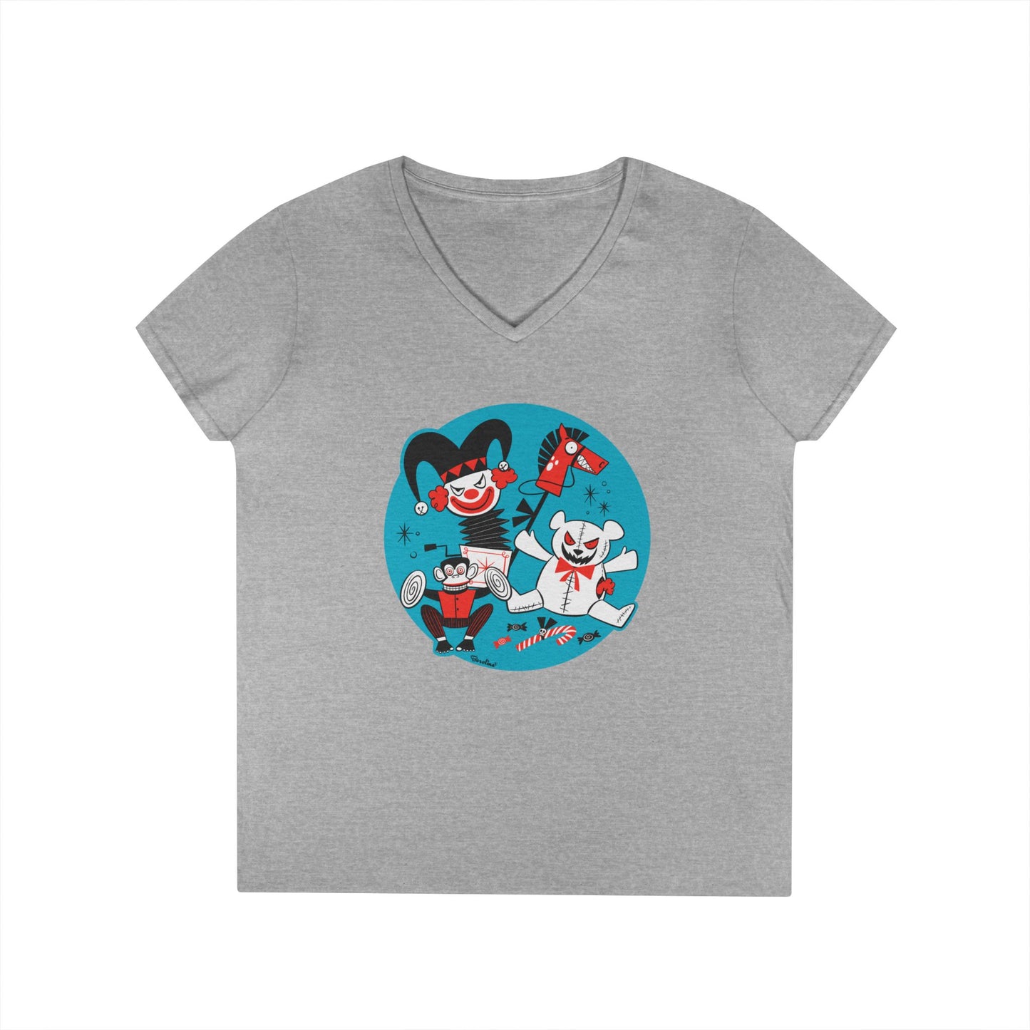 Ladies' V-Neck T-Shirt