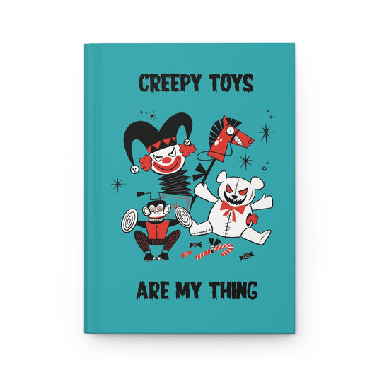 Creepy Toys Lined Journal