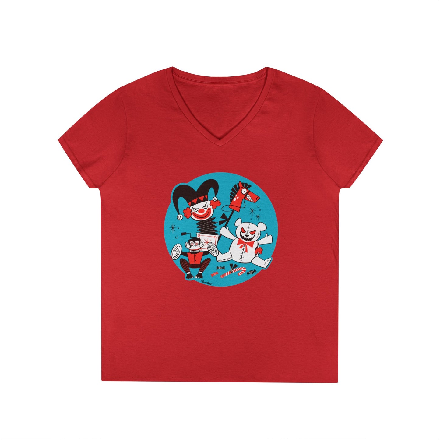 Ladies' V-Neck T-Shirt