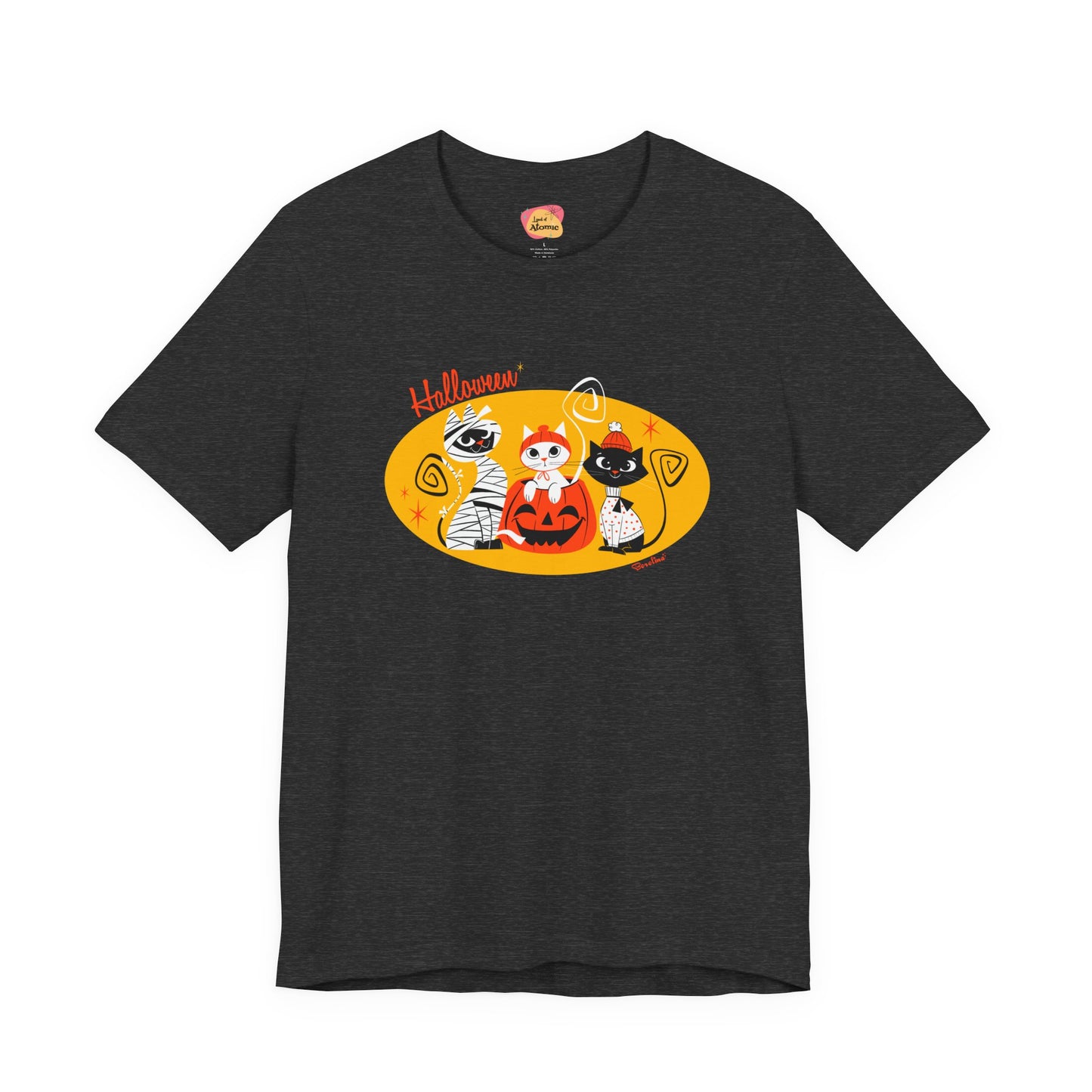 Halloween Cats in costumes, Unisex T-shirt