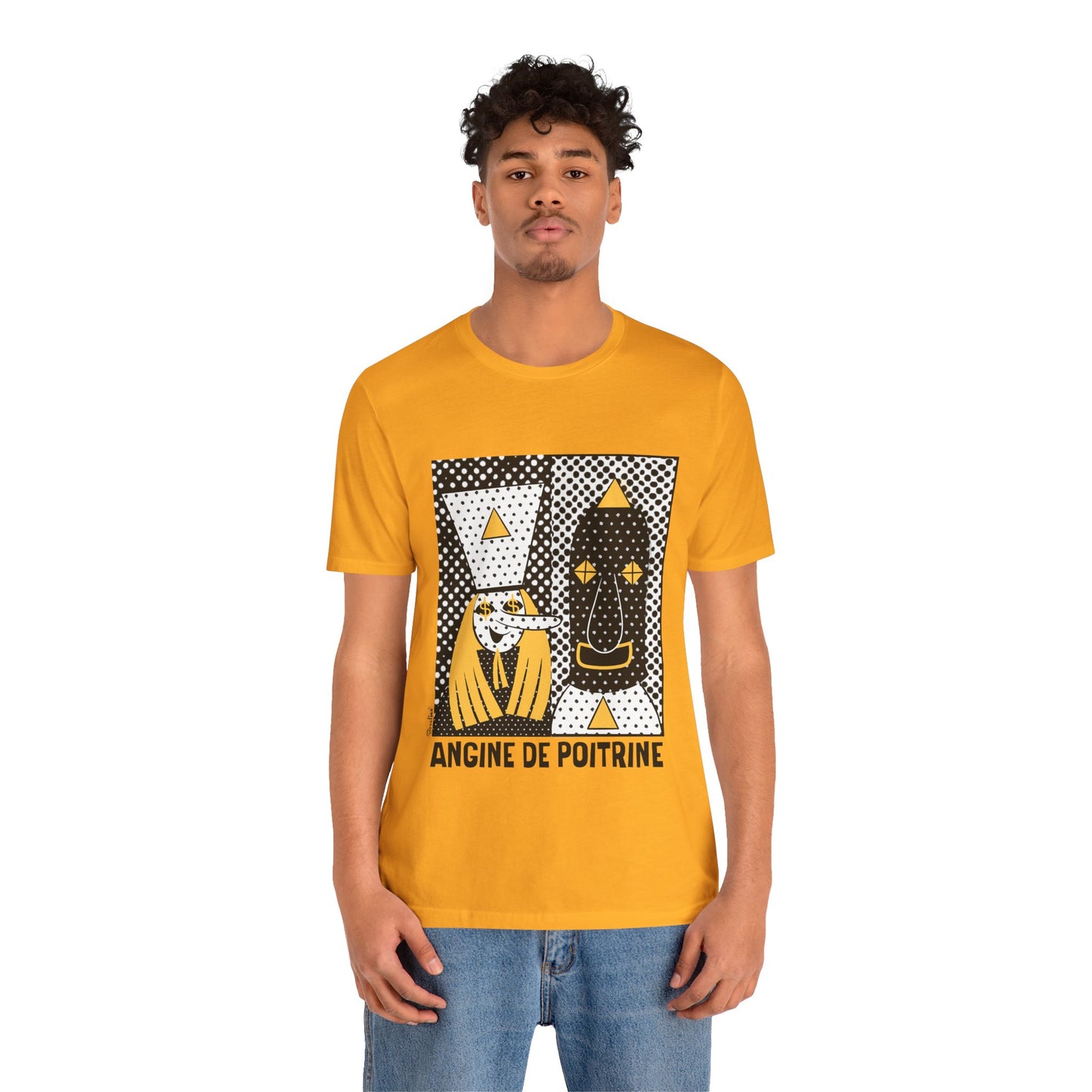 Angina de pecho, camiseta