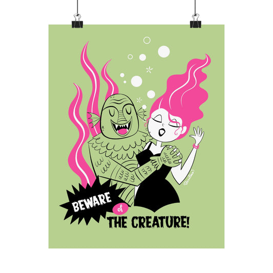 Beware of the Creature Poster