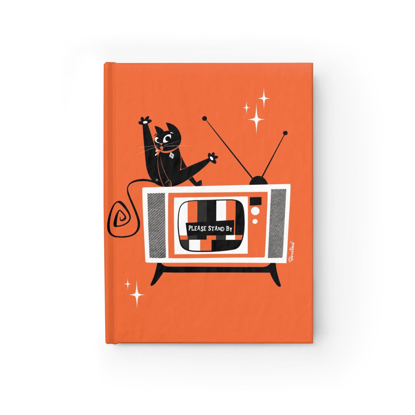 TV Cat Blank Journal