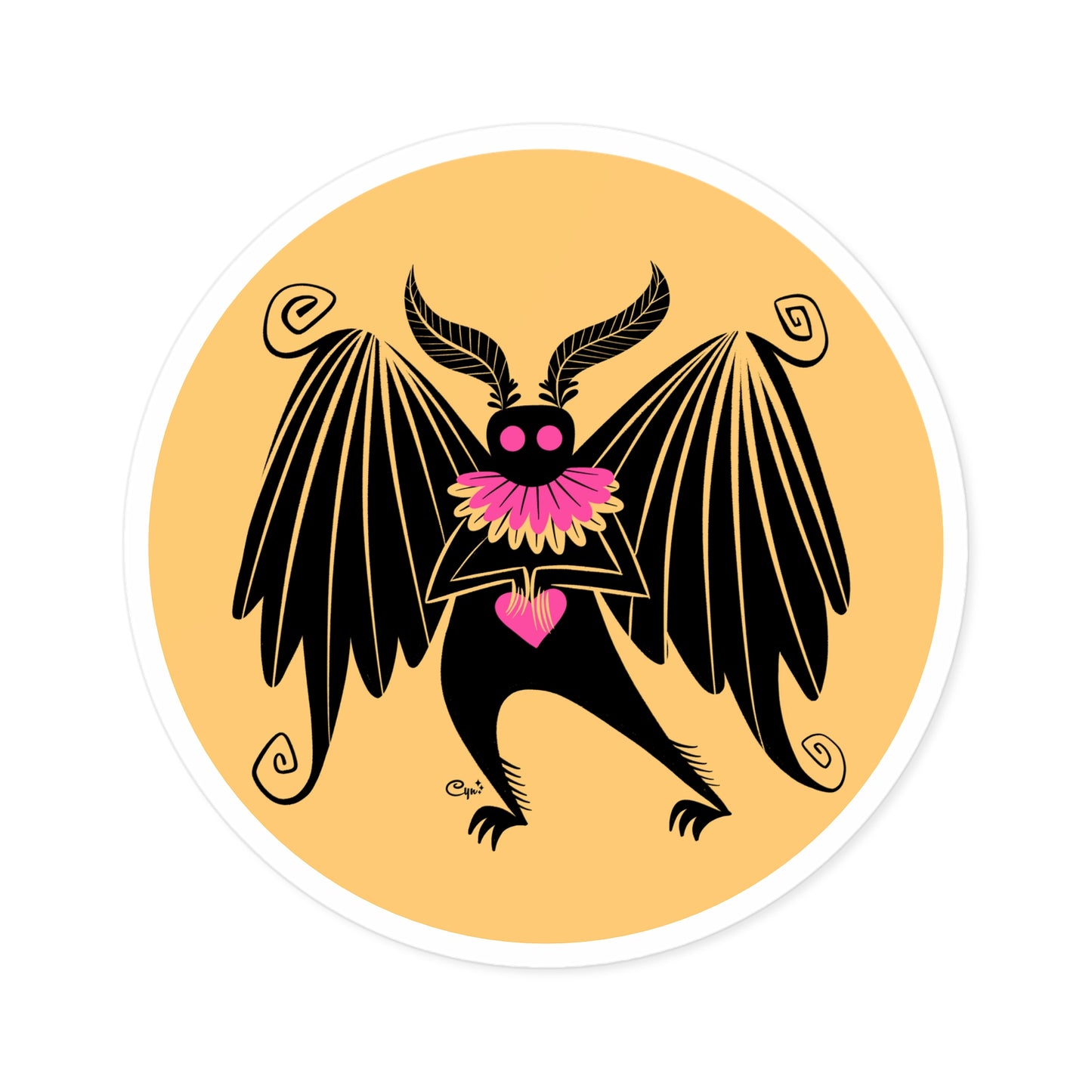 Mothman Sticker