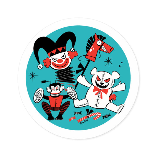 Creepy Toys Sticker